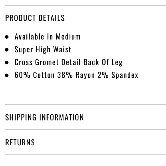 Fashion Nova Bonny Lace Up Jeans A23 - Picture 7 of 7